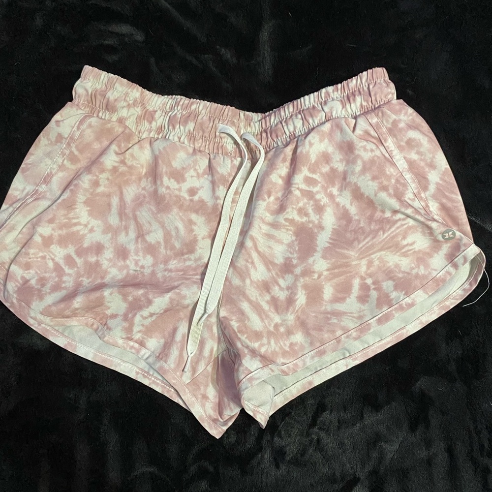 Under Armour Women's Pink Tie-Dye Shorts